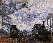 Arrival of a Train, Claude Monet